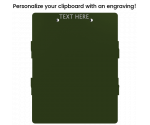 Army Green Trifold ISO Clipboard
